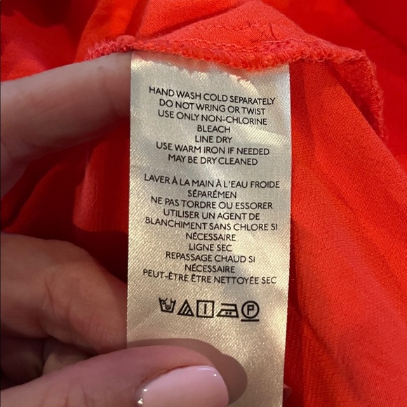 Anthropologie Maeve Open-Back Wrap
Midi Dress in Orange NWT | size small - Picture 8 of 14